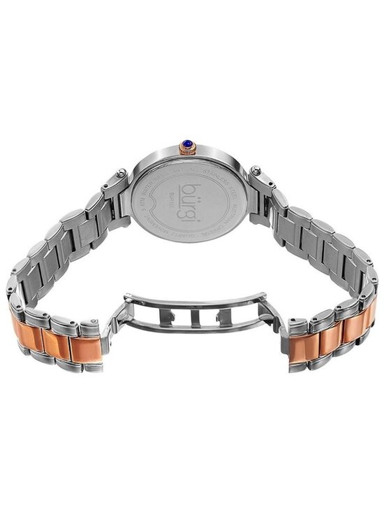 NWT Burgi Mother of Pearl Dial Two-tone Ladies Watch main image 4